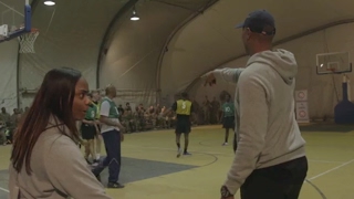 Hoops For Troops  NBA WNBA Plays For US Troops In Afghanistan [upl. by Siladnerb]