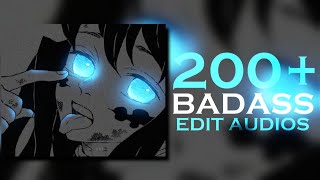 200 badass edit audios because you need them💖🔥 [upl. by Beller520]