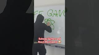 Ness React Developers subwaysurfers outofcontext funny react development [upl. by Standford]