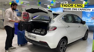 Cheaper Than Hatchback Finally New Tata Tigor CNG  Review [upl. by Letsyrk]