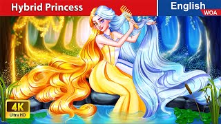 The Hybrid golden and Silver Princess 👸 Princess Cartoons🌛 Fairy Tales WOAFairyTalesEnglish [upl. by Brezin]