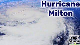 Hurricane Milton  satellite animations [upl. by Eidnalem461]