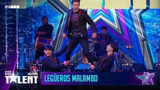 Legüeros Malambo  Malambo bombos y boleadoras  Audiciones  Got Talent Argentina 2023 [upl. by Ossy303]