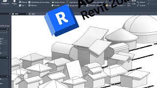 comment modéliser 25 types de toitures dans Revit 🤩 [upl. by Okoyk943]