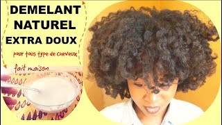 DIY  Vos CHEVEUX vont ADORER ce DEMELANT NATUREL fait maison  Natural Neekavee [upl. by Sophronia]