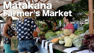 Matakana Farmers Market New Zealand マタカナファーマース・マーケット [upl. by Segroeg]