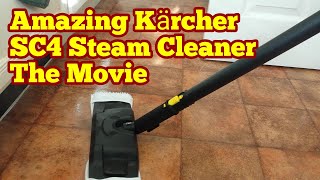 Amazing Kärcher SC4 Steam Cleaner The Movie Hertfordshire Allotment Life [upl. by Oletha981]