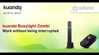 kuando Busylight Combi  Work without being interrupted [upl. by Lietman871]