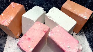 Baby Pink Dyed Gholibn Gym Chalk  SATISFYING ASMR [upl. by Cutty995]