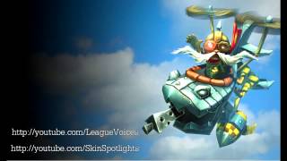 Corki Voice  English  League of Legends [upl. by Baskett15]