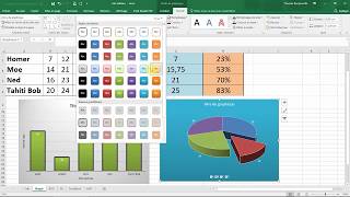 Les graphiques avec EXCEL  Formation Office facile [upl. by Andaira]