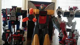 Transformers Masterpiece DX9 Gabriel Omega Supreme and Hasbro future [upl. by Altaf559]