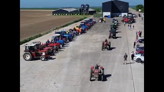 Drove View of Langtoft Tractor Run 2024 [upl. by Almeida515]