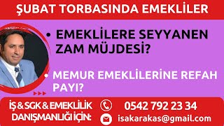 EMEKLİLERE YENİ SEYYANEN ZAM MÜJDESİ [upl. by Naellij]