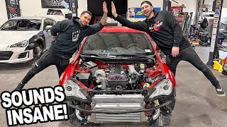 2JZ Swapped FRS FIRST Start up [upl. by Vincenta]