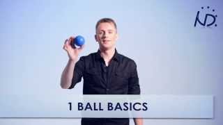 Juggling Tutorial  1 ball basics [upl. by Caldera]