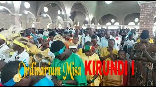 Ordinarium Misa KIRUNDI I  Paroisse Kamenge [upl. by Giulietta]