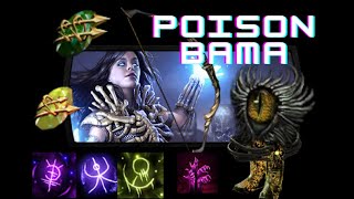 PoE 324 NECRO LEAGUE Poison BAMA Necromancer  Launch Weekend Update [upl. by Buchbinder]