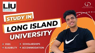 Long Island University USA Top Program Fees Eligibility Scholarships studyabroad longisland [upl. by Nairda241]