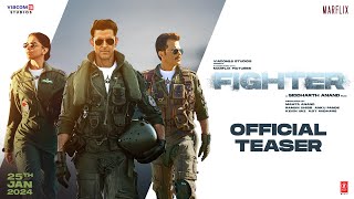 Fighter  Teaser  Hrithik Roshan  Deepika Padukone  Anil Kapoor  Siddharth Anand  25 Jan 2024 [upl. by Cal]