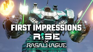 Juicy new Mech Content  Mechwarrior 5 Mercenaries DLC Rise of Rasalhague 1 [upl. by Winther]