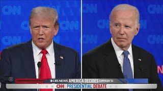 Key moments from the BidenTrump debate verified [upl. by Hessney]