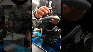 ASMR install of these flow bindings on a libtech board snowboardtime gopro flow libtech snow [upl. by Horace549]