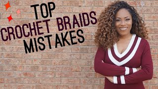 TOP 8 CROCHET BRAID MISTAKES LIA LAVON [upl. by Chastity772]