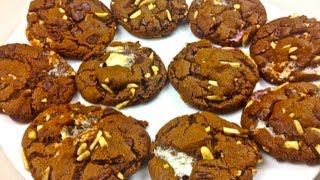 ROCKY ROAD COOKIES  Todds Kitchen [upl. by Elissa]