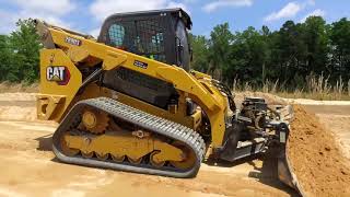 Cat® Skid Steer and Compact Track Loaders D3 Series  At Work [upl. by Eugatnom5]