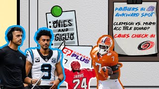 Young Canales amp Panthers now awkward  Miami vs Clemson ACC collision course  Canes checkin [upl. by Idnaj]