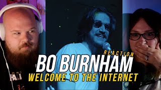 hes a genius  BO BURNHAM  Welcome To The Internet from INSIDE REACTION [upl. by Coster668]