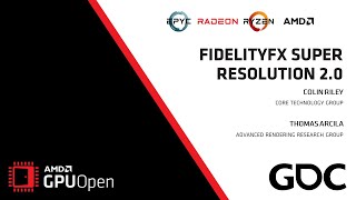 GDC 2022  FidelityFX Super Resolution 20 [upl. by Nolly]