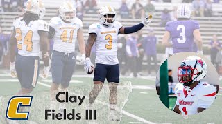 2024 NFL Draft Prospect Zoom Interview Clay Fields III DB UT Chattanooga [upl. by Llertnor]