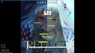 Rhythm  Gawr Gura  Reflect Full Combo [upl. by Rozek741]