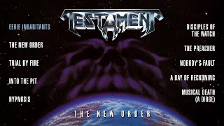 TESTAMENT  The New Order OFFICIAL FULL ALBUM STREAM [upl. by Irish]