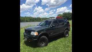 2002 Ford Explorer Front Tow Hooks and Skid Plate [upl. by Yatnahs]