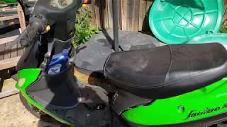 Reupload With Finale TaoTao 50cc Chinese Scooter  Bought Not Working Fix It  Part 2 [upl. by Lyrrad655]