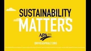 When It Comes to Paving Sustainability Matters [upl. by Esimehc]