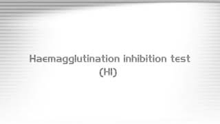 Haemagglutination inhibition test Microbiology [upl. by Einot]