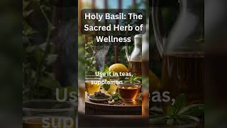 Holy Basil Balance and Wellness in One Herb [upl. by Borreri693]