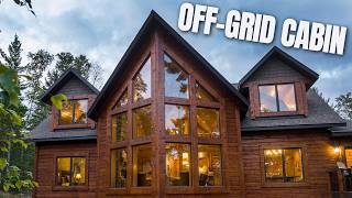 OffGrid Cabin Tour  4000 Sq Ft Retreat in the Wilderness [upl. by Stevenson]