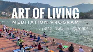 My Art of Living Experience 🙏 Advance Meditation Course  Rishikesh  Riya Basu [upl. by Aliehc]