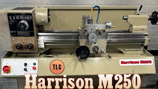 Harrison M250 Power Cross Feed Drehmaschine Drehbank Lathe Svarv Tokarka Tornio [upl. by Lempres505]