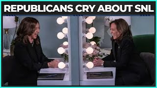 Republicans WEEP Over Harris SNL Appearance [upl. by Roosnam]