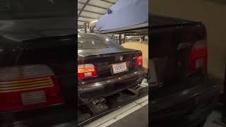 BMW E39 M5 with Supersprint Magnum Exhaust bmw e39m5 shorts supersprint [upl. by Xila448]