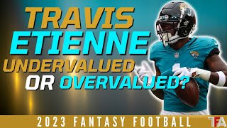 Travis Etienne Fantasy Football Outlook 2023  Undervalued or Overvalued [upl. by Schubert286]