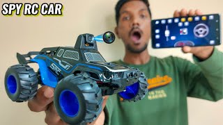 RC Smallest Wifi Spy Camera Car unboxing amp Testing  Chatpat toy tv [upl. by Tiphani]