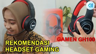 HEADSET UNTUK GAMING  GAMEN GH100 [upl. by Moseley]