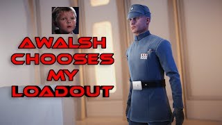 aWalsh Chooses My Loadout  Star Wars Battlefront [upl. by Edgell]